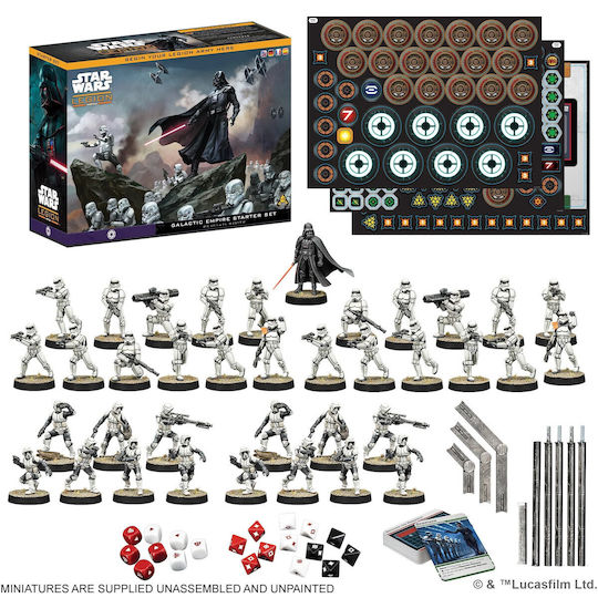 Star Wars Legion Galactic Empire Starter Set En De Sp Fr