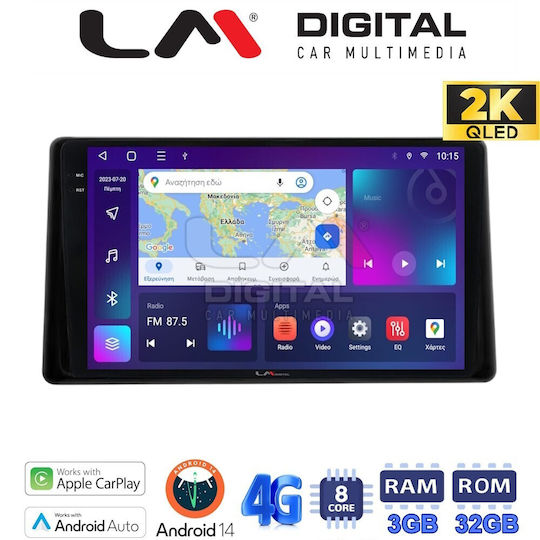 LM Digital Ηχοσύστημα Αυτοκινήτου για Toyota Raize 2020 (Bluetooth/USB/WiFi/GPS/Apple-Carplay/Android-Auto)