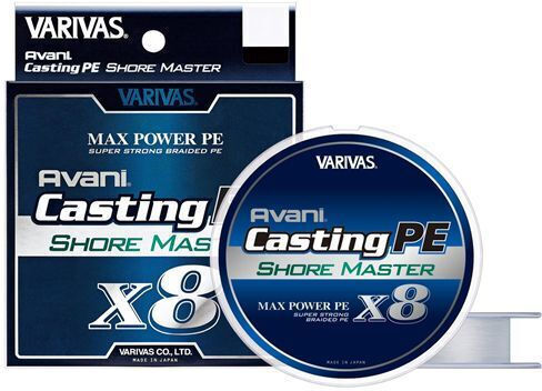 Νημα Varivas Avani Casting Pe Max Power X8 Shore Master 200m Pe 1.2