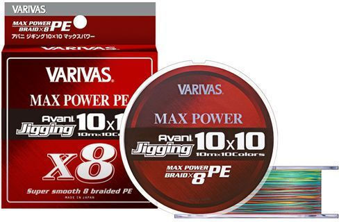 Νημα Varivas Avani Jigging 10×10 Max Power Pe X8 Pe 1.2