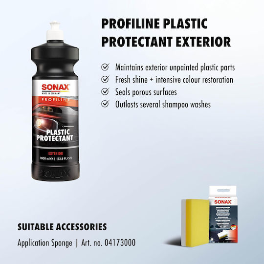 Sonax Liquid Protection for Exterior Plastics Profiline Plastic Protectant Exterior 1lt