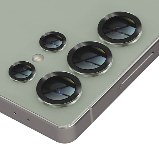 Forcell Camera Protection Tempered Glass Green for the Samsung Galaxy S25 Ultra