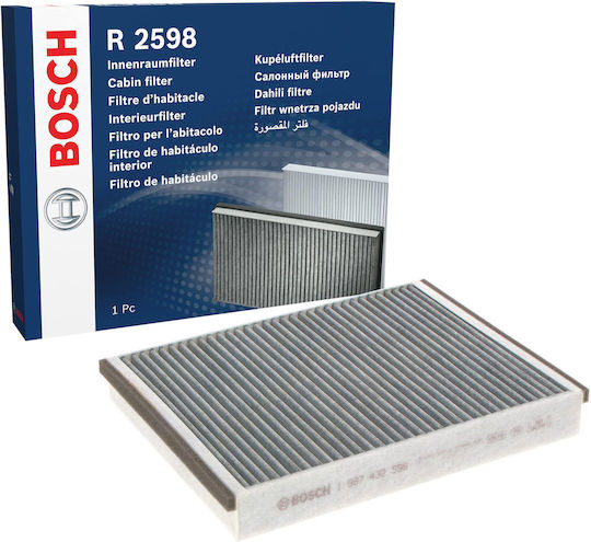 Bosch Activated Carbon Cabin Filter Ford C-Max / Focus / Transit Connect Volvo V40