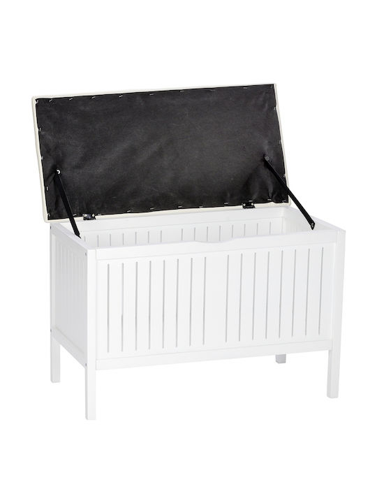 Wenko Coș De Rufe Din Țesătură 20lt Cu Capac 39x55x55cm Bej