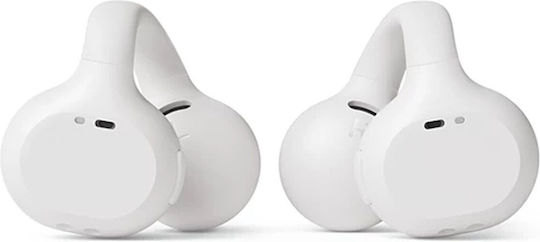 Philips TAQ2000 Offenes Ohr Bluetooth-Freisprecheinrichtung Kopfhörer mit Schweißresistenz und Ladeetui Weiß