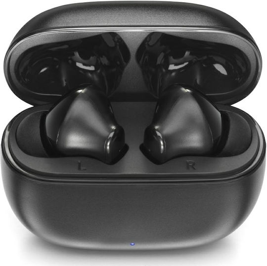 Motorola Moto Buds 125 Bluetooth Handsfree Earphones with Sweat Resistance and Charging Case Moonless Night