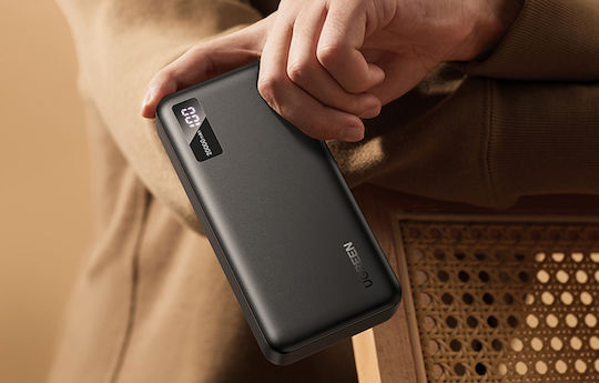 Ugreen PB312 Power Bank 20000mAh 20W με 2 Θύρες USB-A και Θύρα USB-C Power Delivery Ροζ