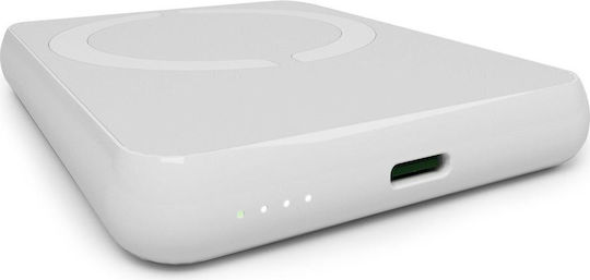 Puro Power Mag MagSafe 5000mAh 20W Power Delivery Λευκό