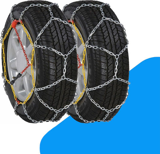 ΚΝ120 Anti-slip Chains Thickness 12mm Passenger Car 2pcs