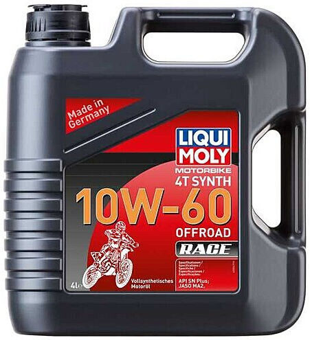 Liqui Moly Motorbike 4T Synth 10W-60 Συνθετικό Λάδι Μοτοσυκλέτας για Τετράχρονους Κινητήρες 4lt