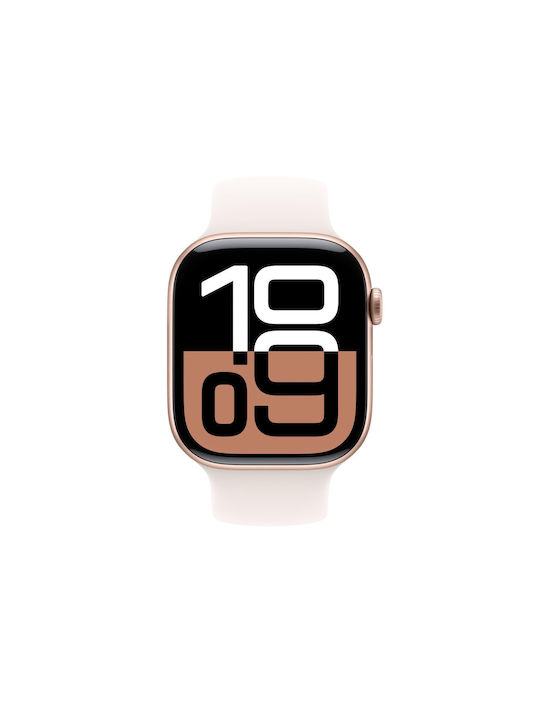 Apple Sport Band 46mm M/L Каишка Силикон с Pin Light Blush (Apple Watch 46 мм)