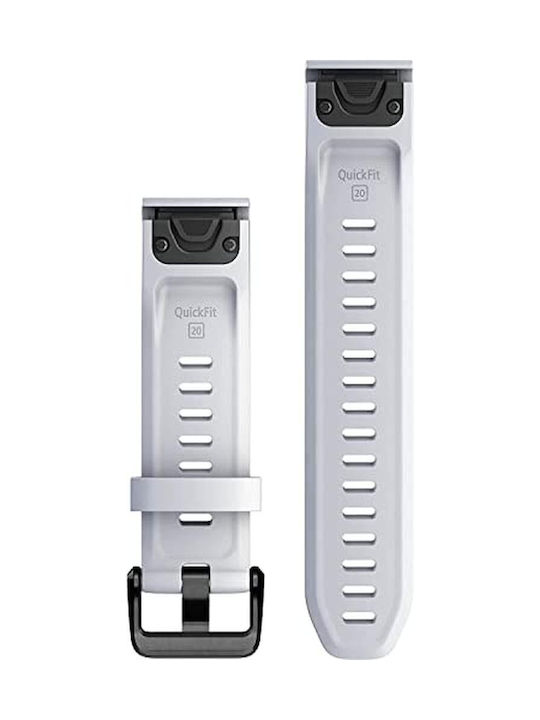 Garmin Quickfit 20 Strap Whitestone (Fenix 5S/5S Plus/6S/6S Pro/7S/7S Pro/8 (43mm))