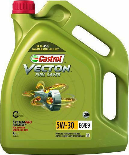 Castrol Vecton Fuel Saver Car Oil 5W-30 5lt