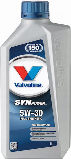 Valvoline Synpower FE Συνθετικό Λάδι Αυτοκινήτου 5W-30 1lt 022062