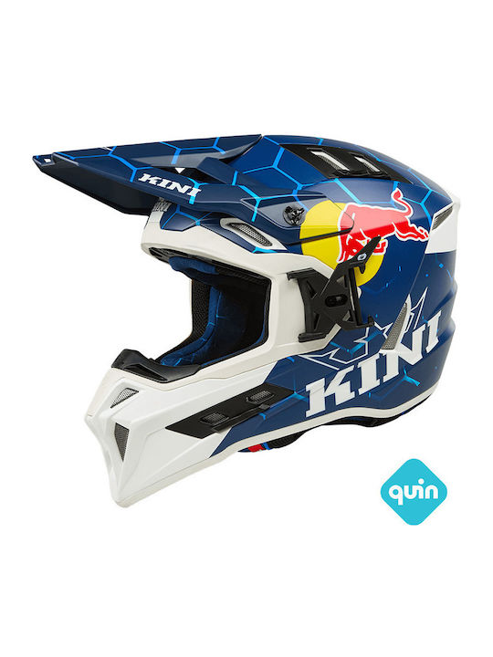 O'Neal EXC Kini Red Bull Blue/White Κράνος Μηχανής Motocross ECE 22.06