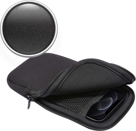 Tech-Protect SM70 Sock & Pouch up to 7.2" Black