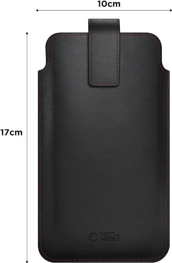 Tech-Protect SM65 Sock & Pouch up to 6.9" Black