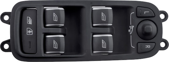 Volvo Xc60 2017+ Πολλαπ.διακ.παραθ Χρωμα Μαυρο Χρωμιο 3 Pins Orig.31415677