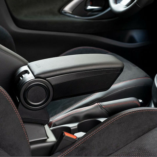Rati Armster Car Leather Armrest for Fiat 500L Black