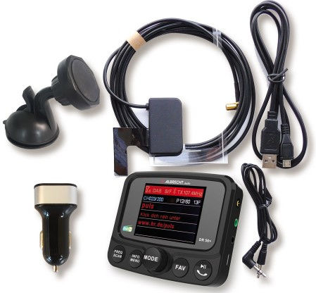 Albrecht FM Transmitter Αυτοκινήτου με Bluetooth