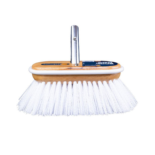Deckmate Deck Mate Βούρτσα Πλυσίματος Σκάφους με Σκληρή Τρίχα και Μήκος 24εκ. Λευκό Χρώμα