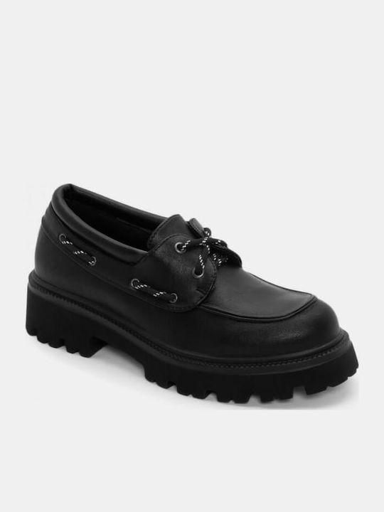 Women's Moccasins in Black Color