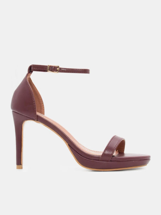 Sandale Burgundy