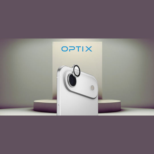 Uniq Optix Протектор за камера Закалено стъкло Сребрист за iPhone Air