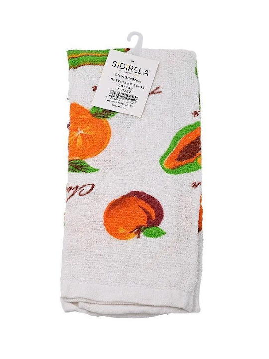 Sidirela Towel from 100% Cotton 38x64cm (Various Designs) 1 piece