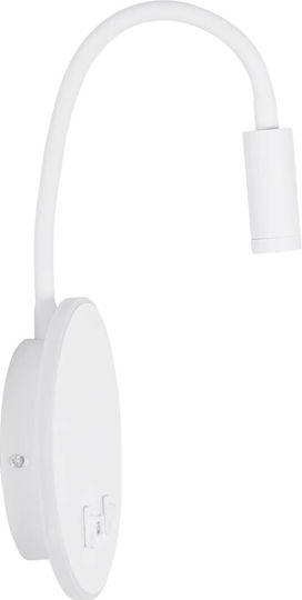 GloboStar Goose Monos LED Alb Cald Spot în Culoare Alb