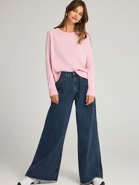 Women's Sweater Cotton Pink