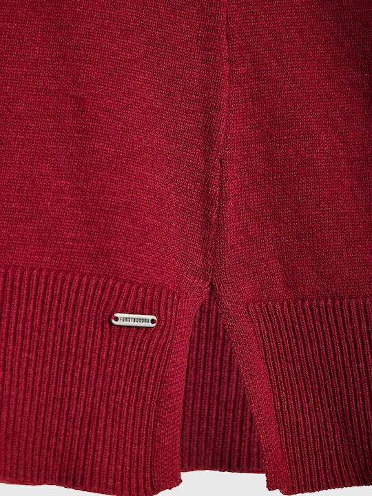 Women's Sweater Cotton Burgundy