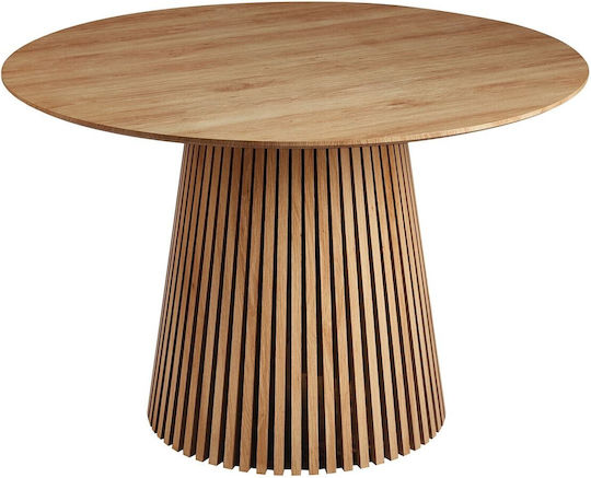Rim-ii Στρογγυλό Τραπεζαρίας Φυσικό 120x120x75εκ. Rim-ii Στρογγυλό Τραπεζαρίας Φυσικό 120x120x75εκ.