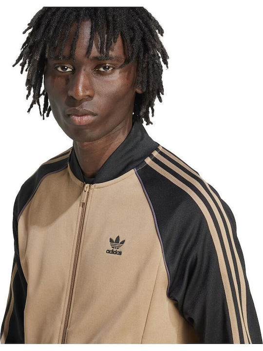 Adicolor Men's Fleece Jacket Beige