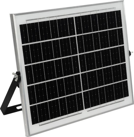 GloboStar Rezistent la apă Solar Proiector LED 200W Alb Rece 6000K cu Telecomandă IP65
