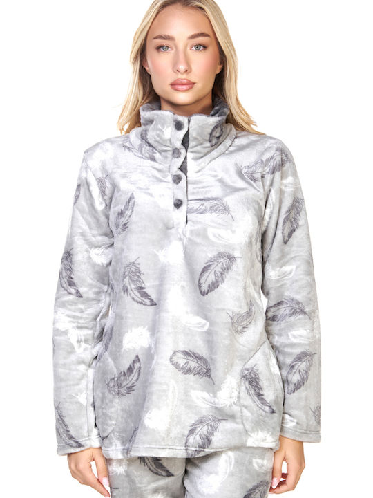 Kare Design Winter Damen Pyjama-Set Gray