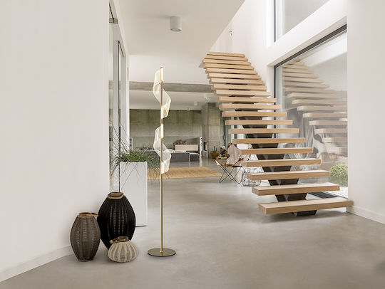 Velas LED Φωτιστικό Δαπέδου Χρυσό Velas LED Φωτιστικό Δαπέδου Χρυσό