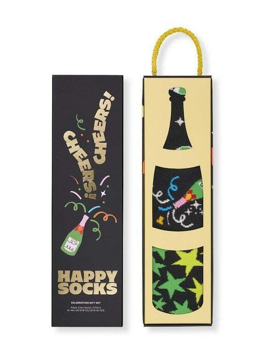 Happy Socks Herren Socken Mehrfarbig 3Pack