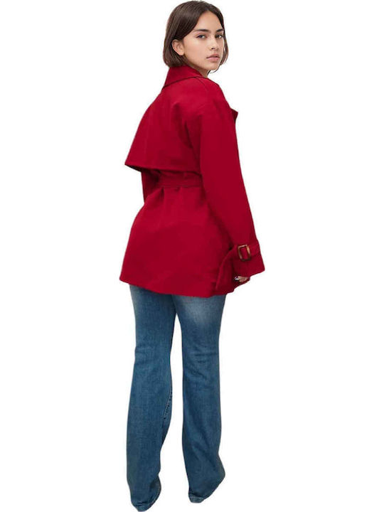 Femeie Red Trenci