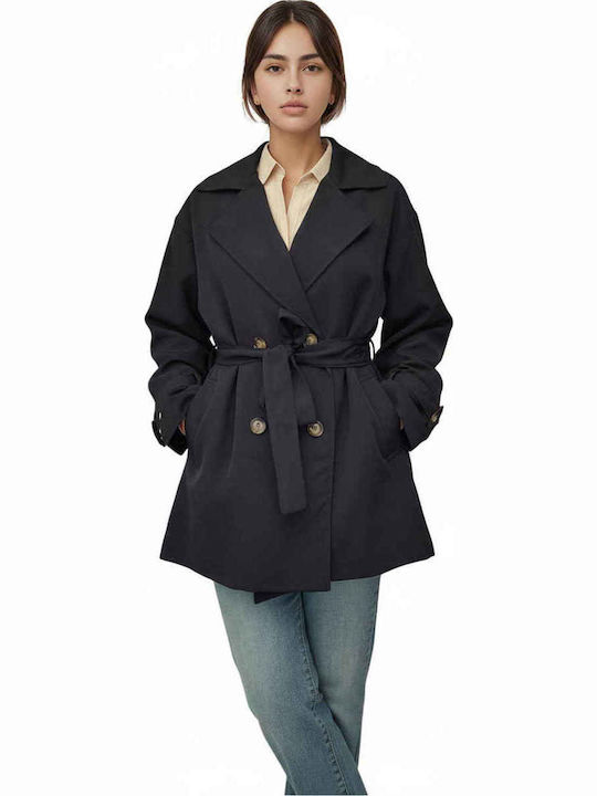 Дамска Dark Blue Тренчкот