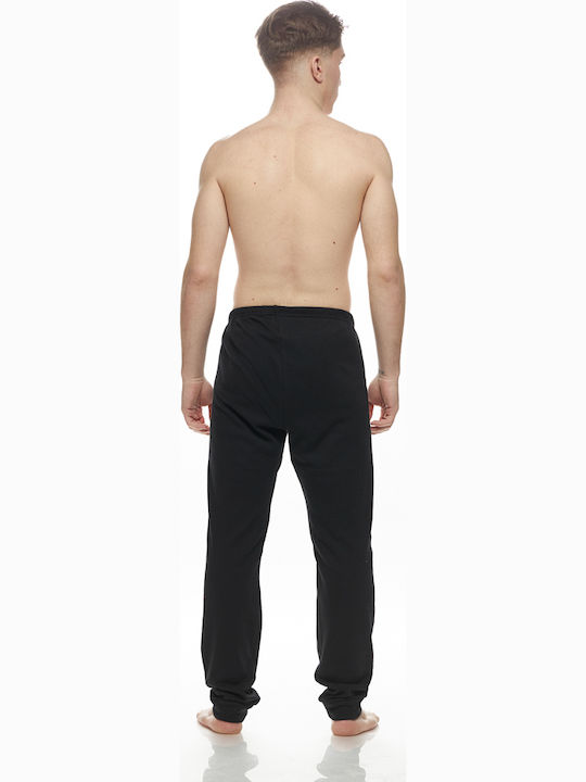 Galaxy #781 Men's Winter Pajama Pants Black