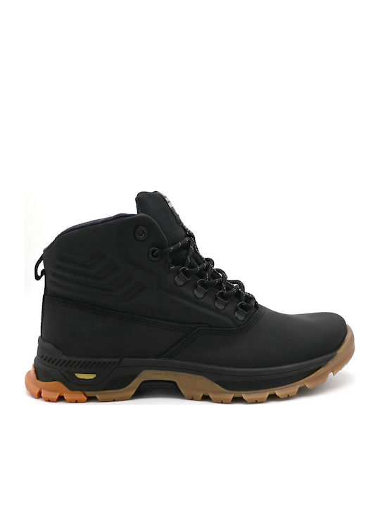Leather Black Men's Boots Anatomical