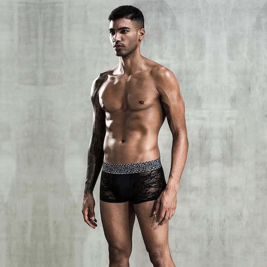 Spicy Ανδρικό Sexy Boxer Μαύρο