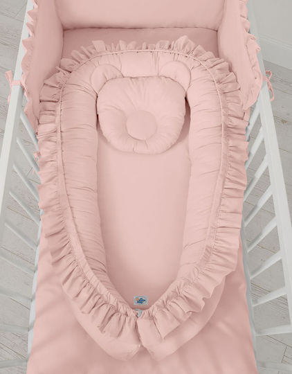 My Sweet Baby Βρεφικό Μαξιλάρι Φωλιά Dusty Pink