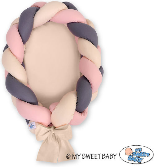My Sweet Baby Baby Nestkissen Beige, Dusty Pink, Anthracite
