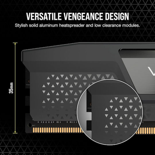 Corsair Vengeance DDR5 με Module 1x16GB και Ταχύτητα 6000 για Desktop