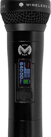 MAC MAH UHF1000M Set Wireless Condenser Microphone Handmade for Vocals