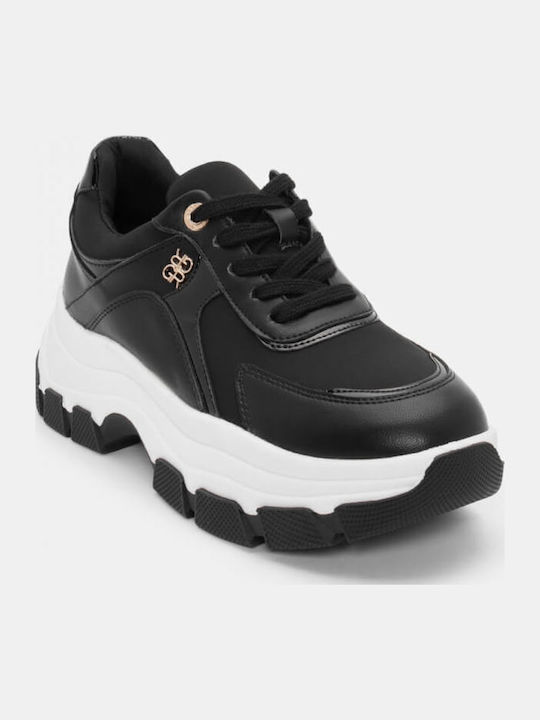 Γυναικεία Flatforms Sneakers Μαύρο