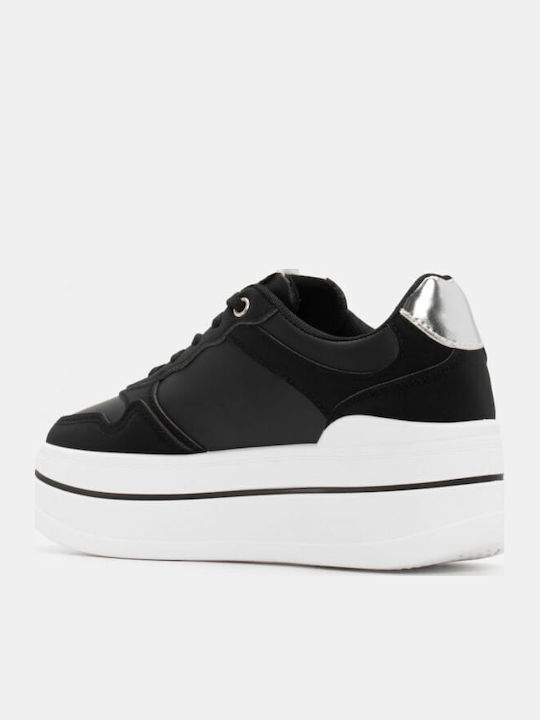 Γυναικεία Flatforms Sneakers Μαύρο