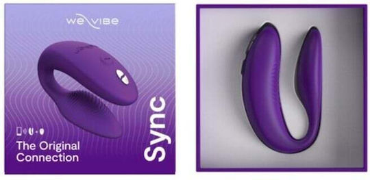 We-Vibe Sync 2 Mini Δονητής G-Spot με Απομακρυσμένο Έλεγχο 7.8cm Μωβ